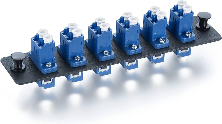 Linkbasic Patch Panel 6 conexiones Fibra Optica LC-LC | JM Security System